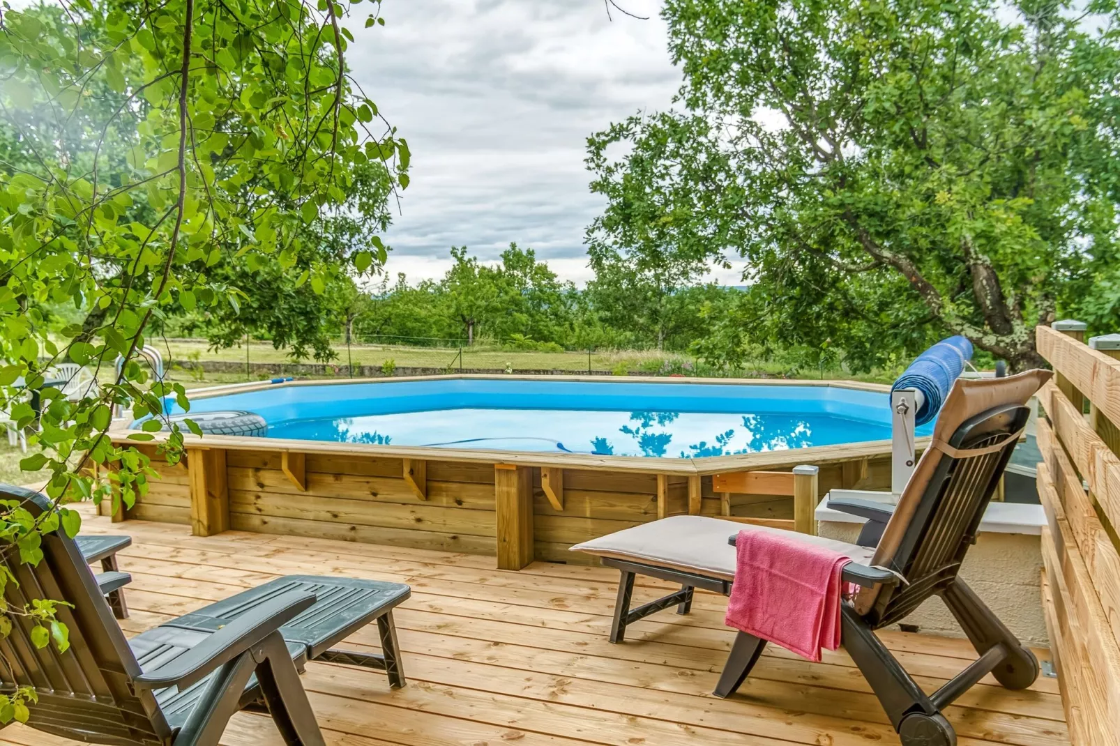 Studio 2 personnes Les Papillons-Pool