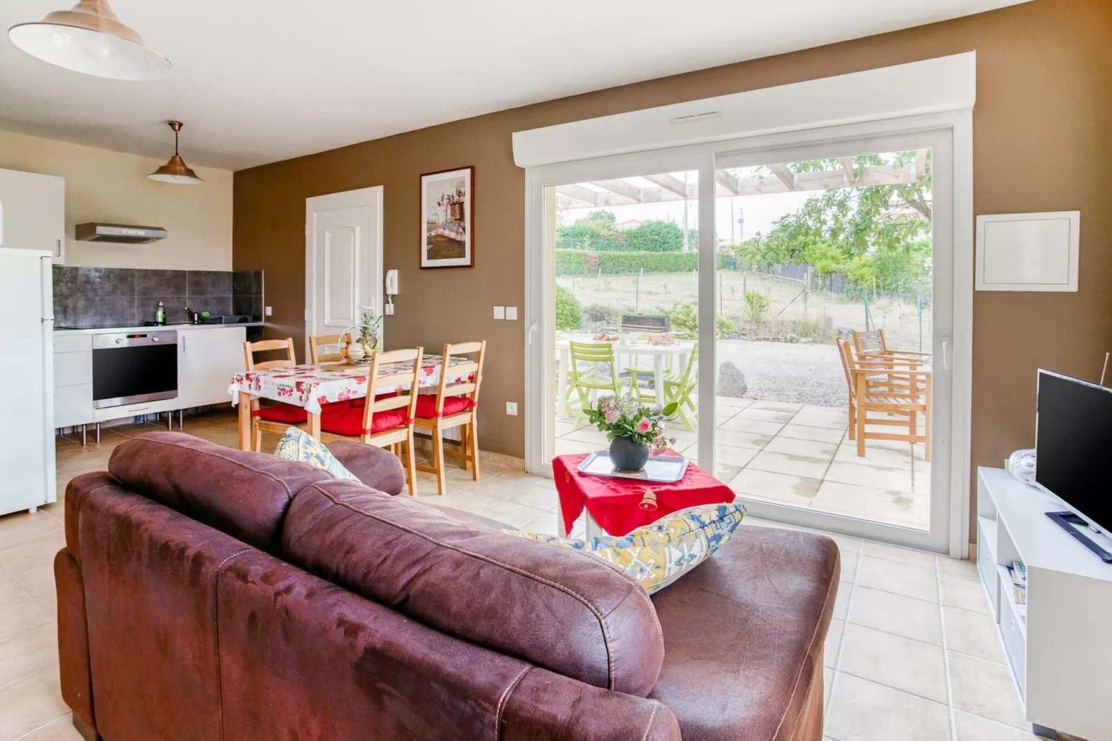 Studio 2 personnes Les Papillons-Living room