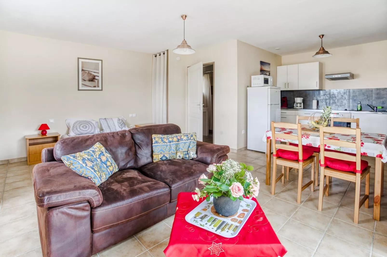 Studio 2 personnes Les Papillons-Living room