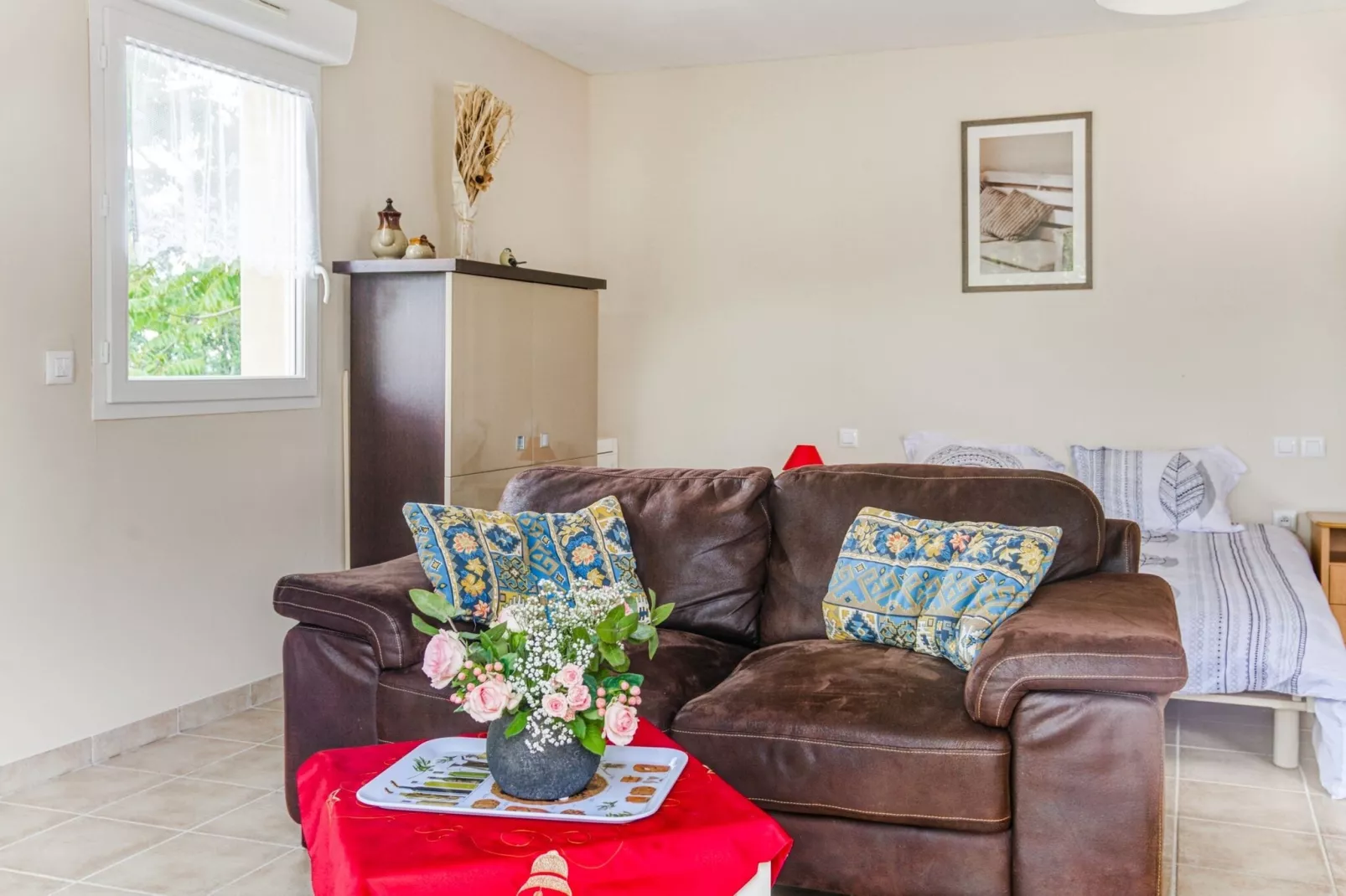 Studio 2 personnes Les Papillons-Living room