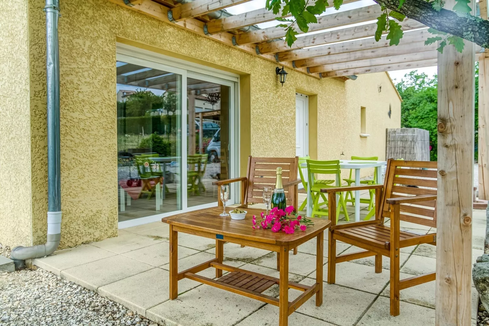 Studio 2 personnes Les Papillons-Terrace balcony