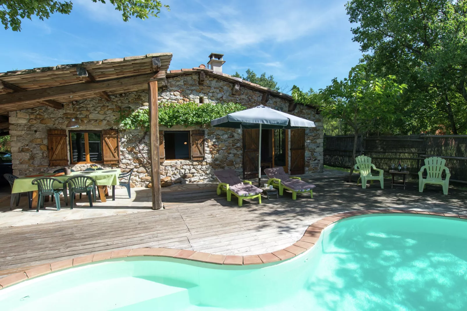 Villa 1 - St Alban-Auriolles-Pool