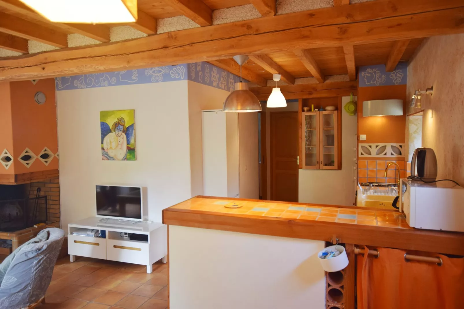 Villa 1 - St Alban-Auriolles-Kitchen