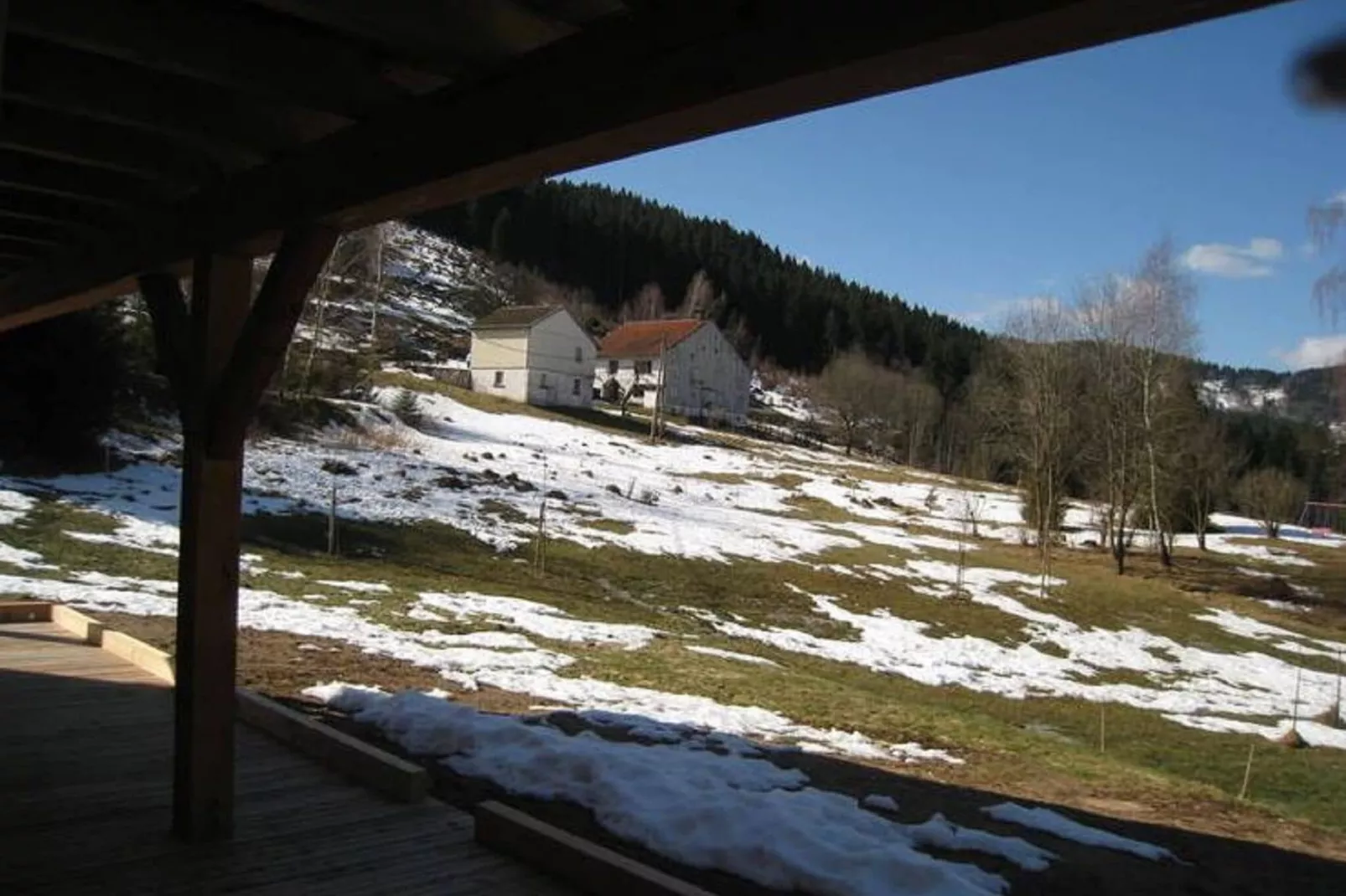 Chalet de montagne-Terrasse / balcon