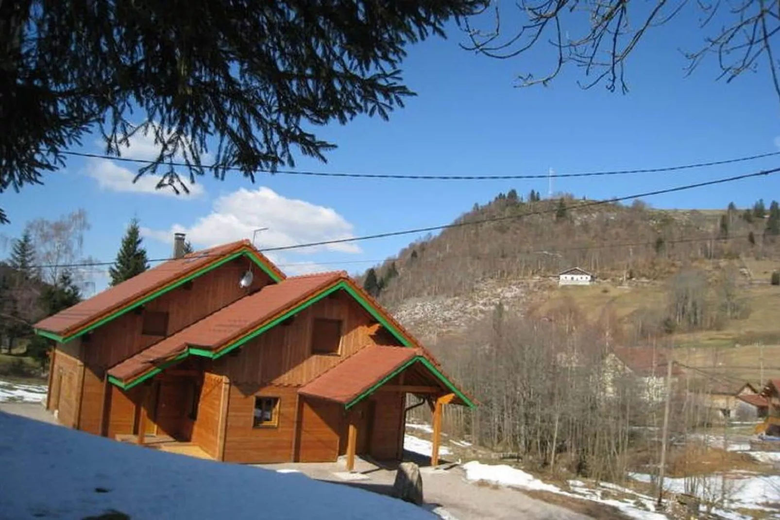 Chalet de montagne-Extérieur hiver