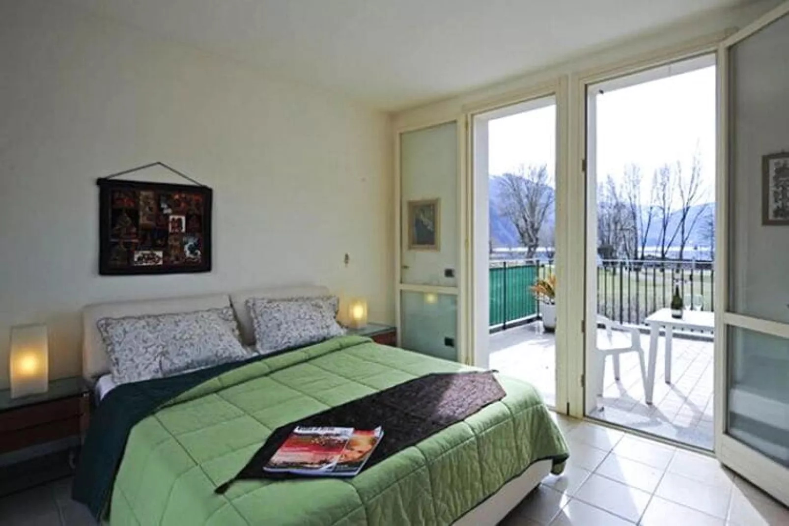 Residence Porto Letizia Porlezza  -B4 Palaca 1-room 4 pax Mountain View Deluxe P1MD4 8204-Bedroom