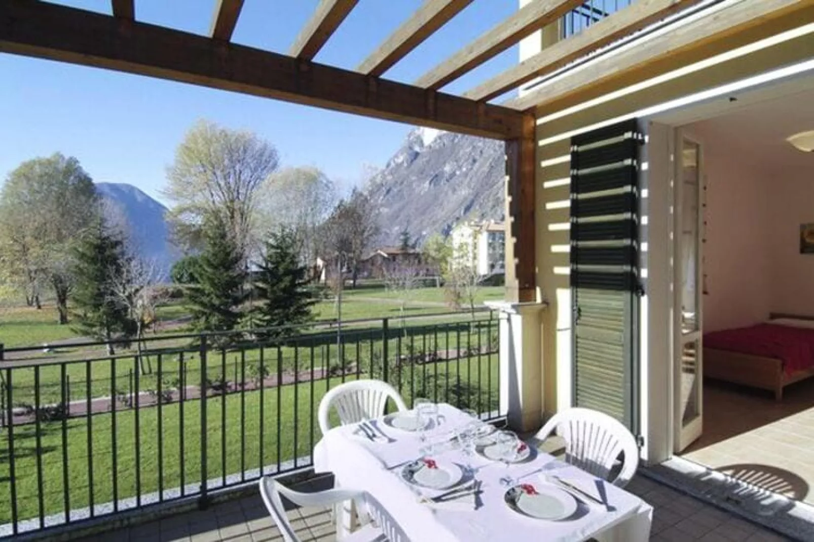 Residence Porto Letizia Porlezza  -B4 Palaca 1-room 4 pax Mountain View Deluxe P1MD4 8204-Terrace