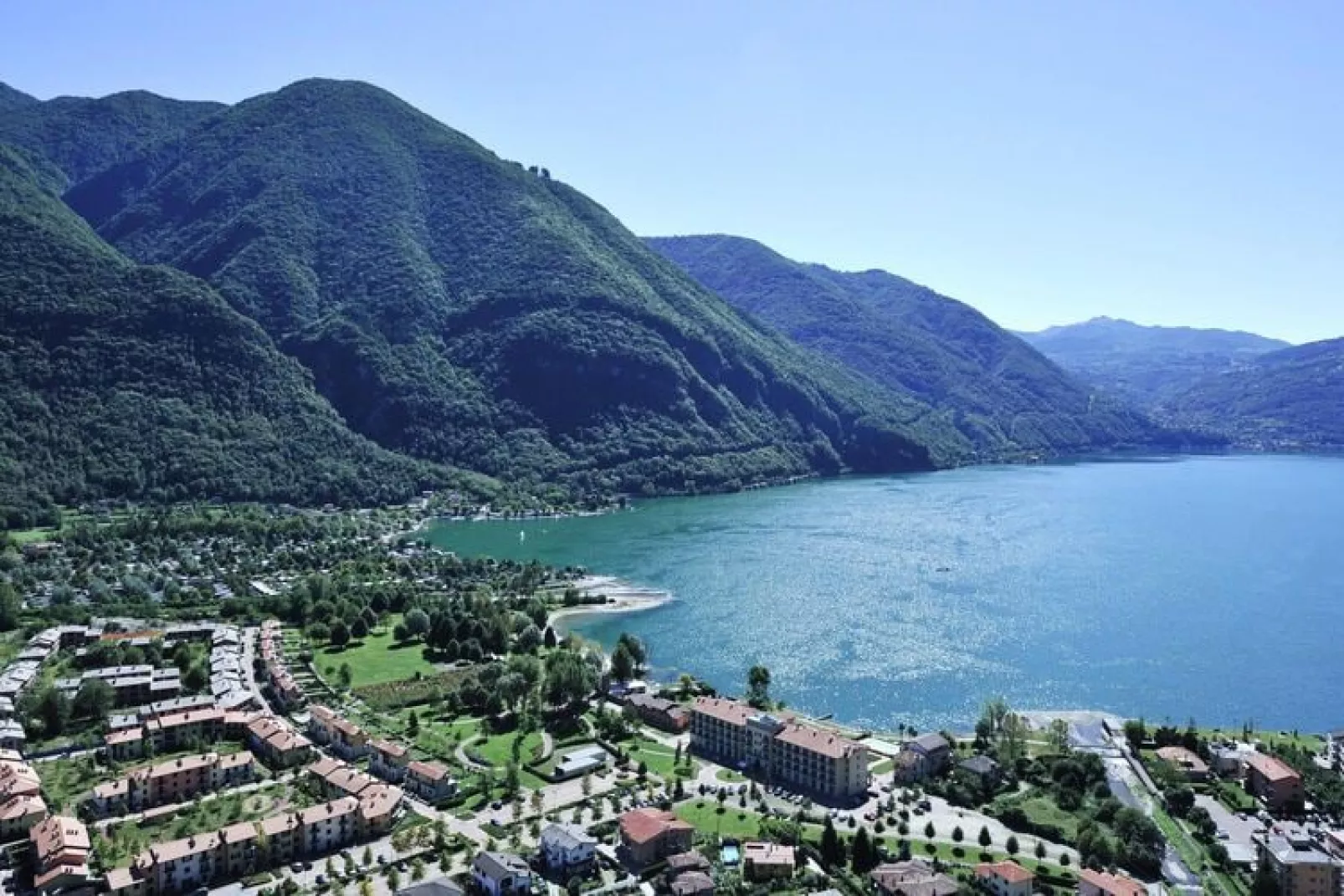 Residence Porto Letizia Porlezza  -B4 Palaca 1-room 4 pax Mountain View Deluxe P1MD4 8204-Water view