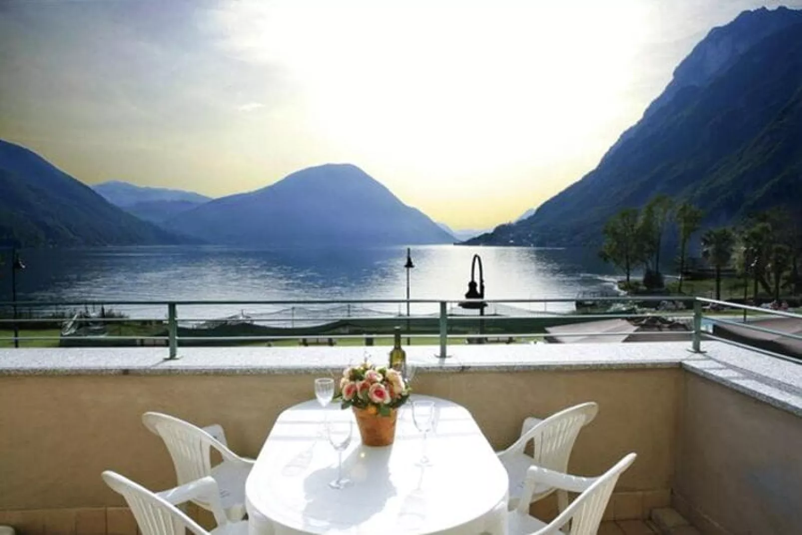 Residence Porto Letizia Porlezza  -B4 Palaca 1-room 4 pax Mountain View Deluxe P1MD4 8204-Terrace