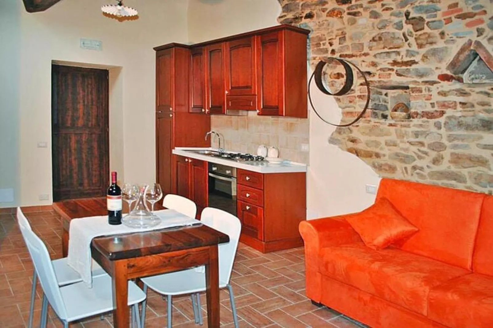 Agri-tourism La Filomena Montefortino-La Quiete - Wohnzimmer