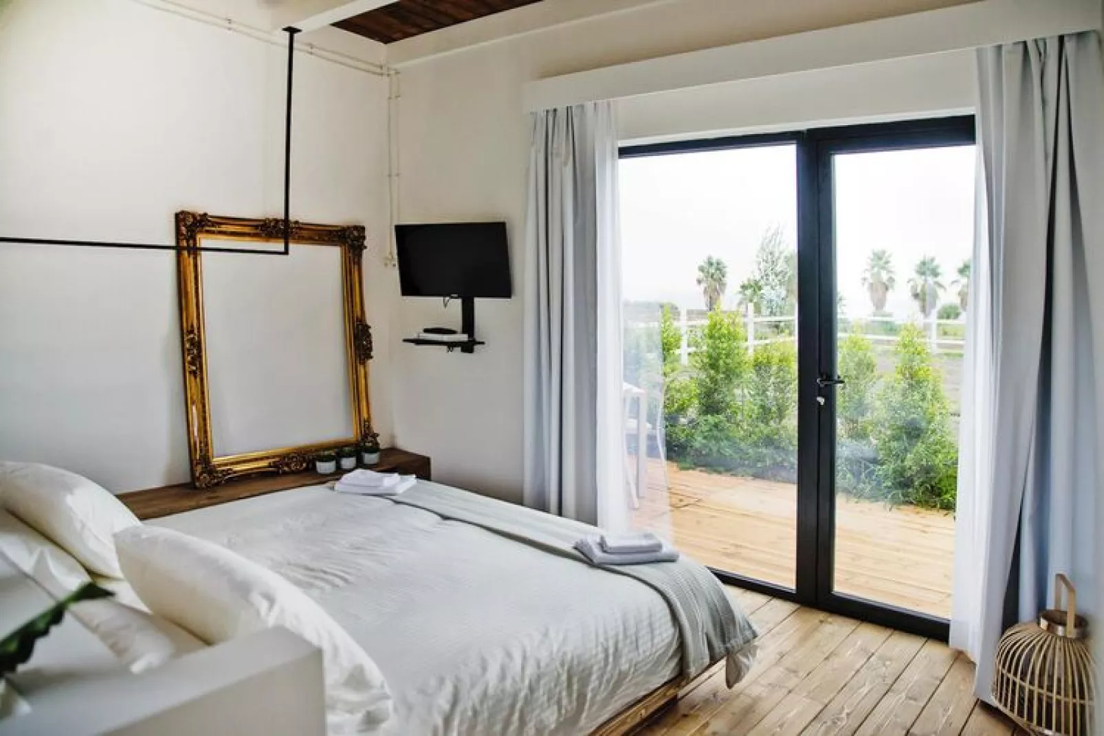 Reihenbungalows Santa Venerina - Terra di Venera Guest House-Schlafzimmer