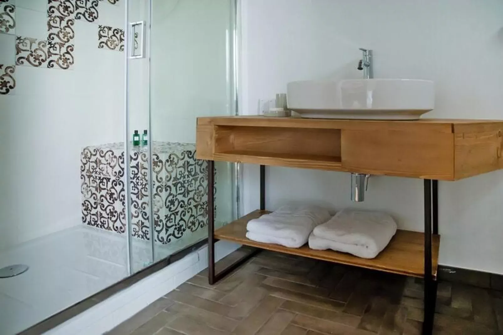 Reihenbungalows Santa Venerina - Terra di Venera Guest House-Badezimmer