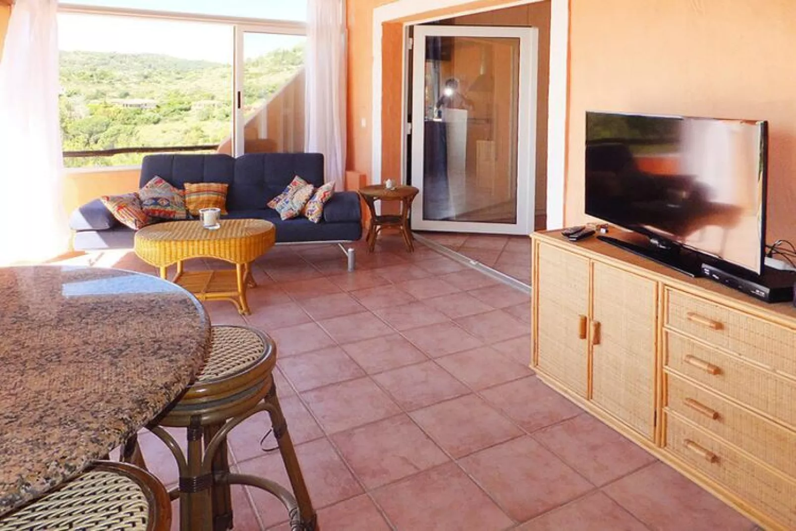 Apartments Santa Margherita di Pula-Trilo 4/5 Jana Margherita-Wohnzimmer