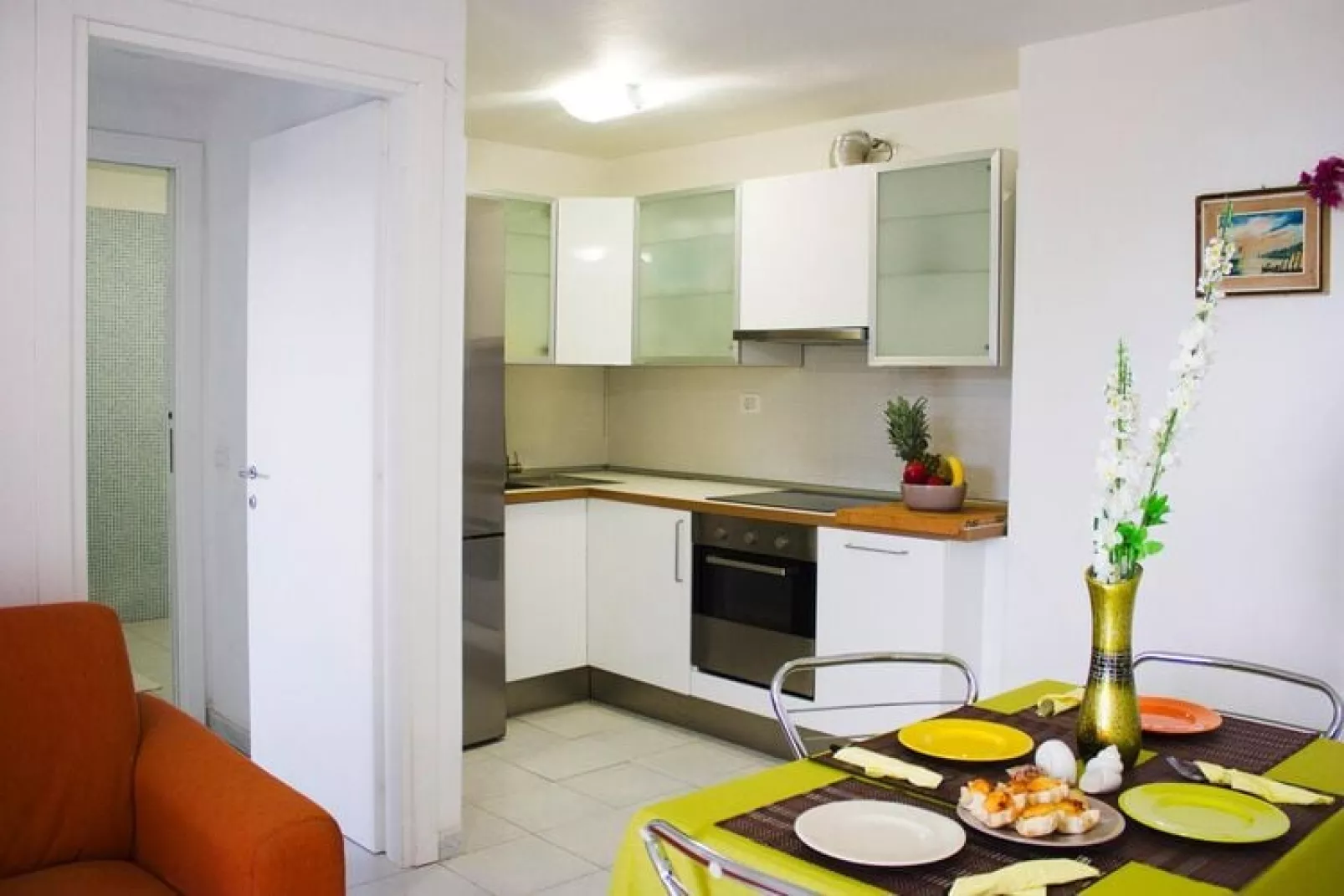 Apartments Santa Margherita di Pula-Trilo 4/5 Jana Margherita-Küche
