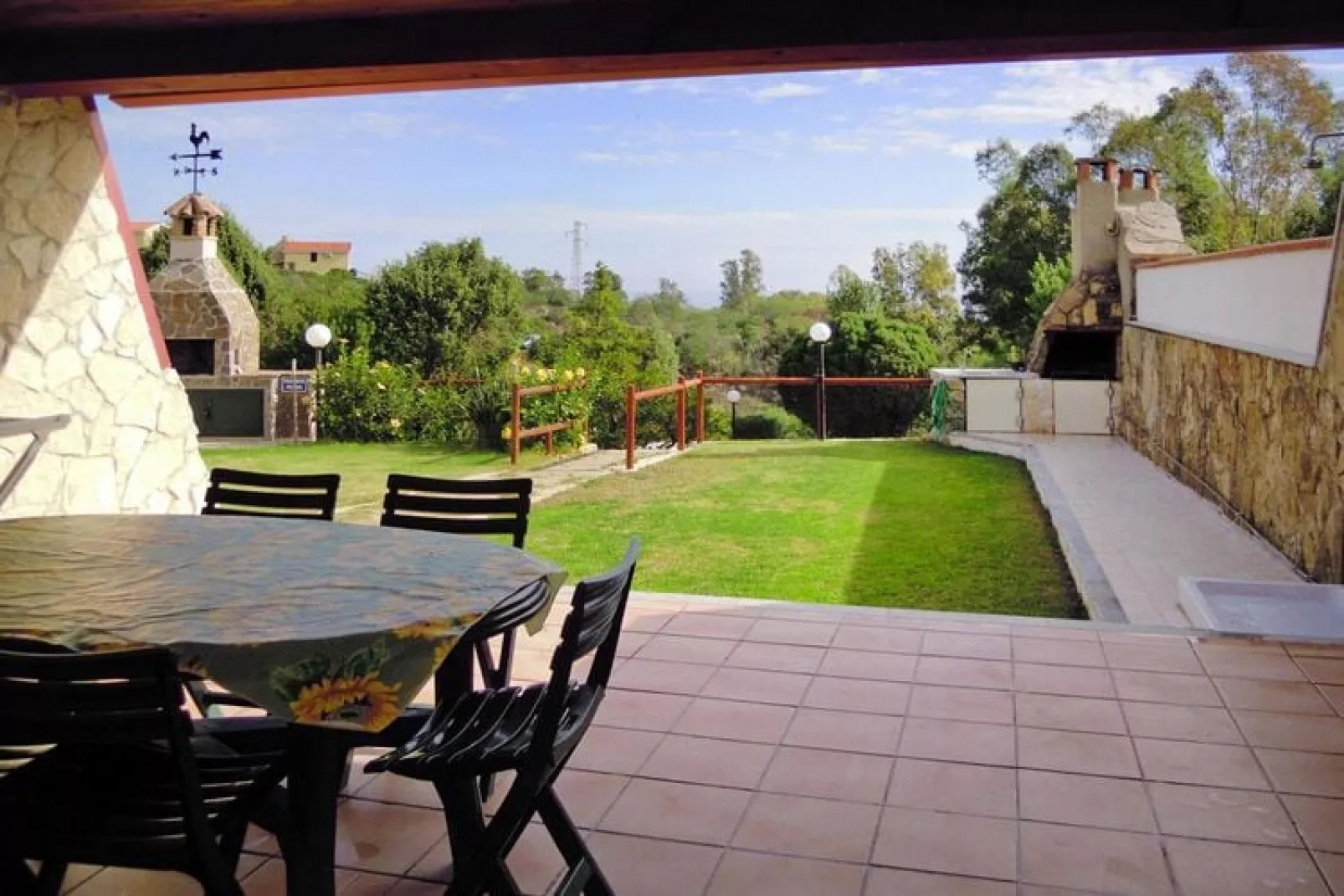 Apartments Santa Margherita di Pula-Trilo 4/5 Jana Margherita-Gärten Sommer