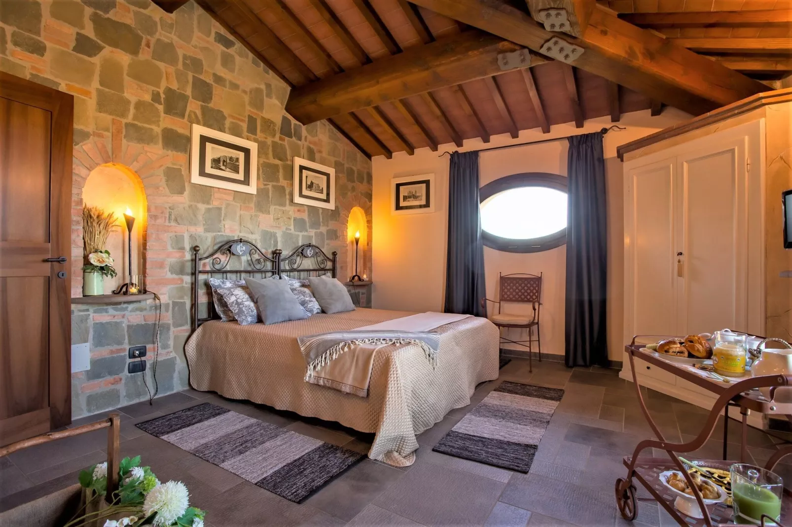 Villa Celli-Schlafzimmer