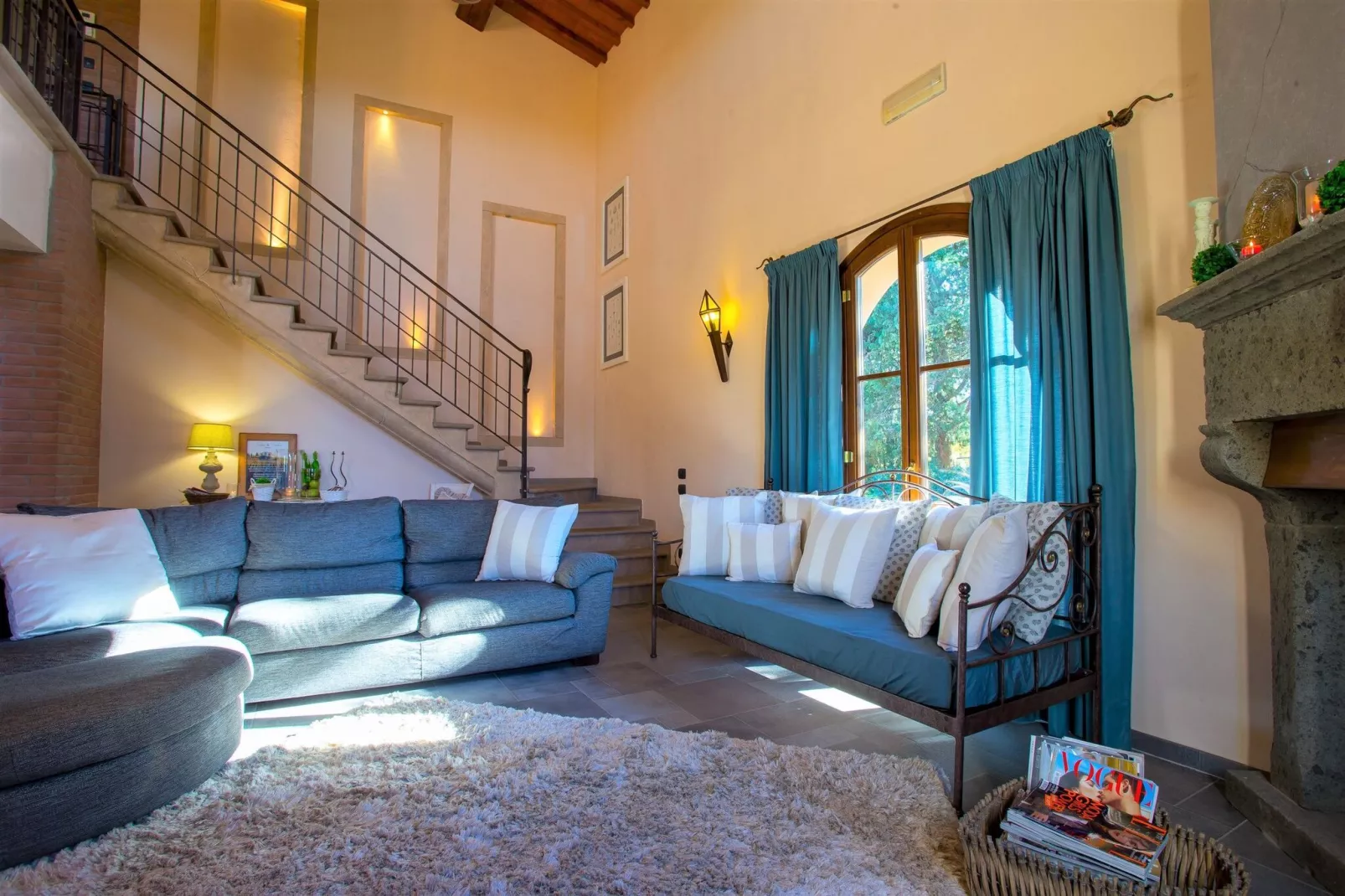 Villa Celli-Wohnzimmer