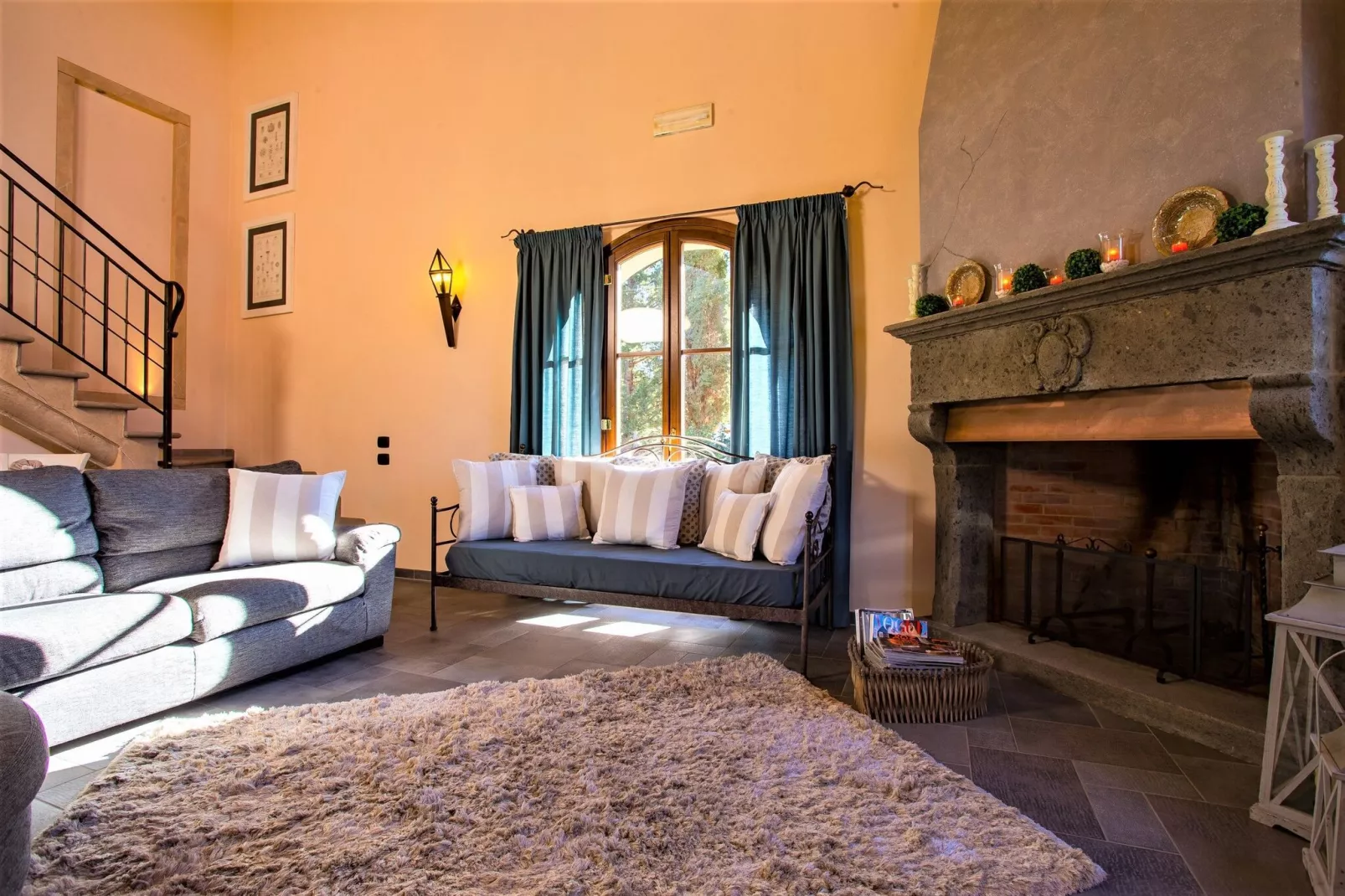 Villa Celli-Wohnzimmer