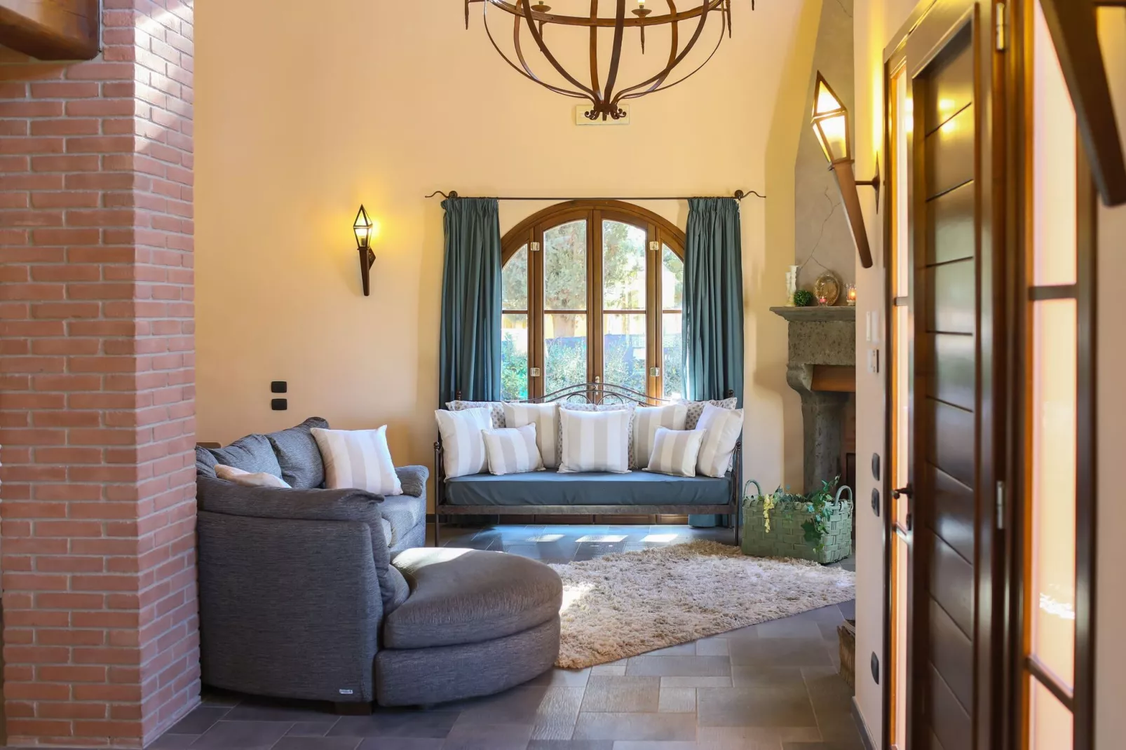 Villa Celli-Wohnzimmer