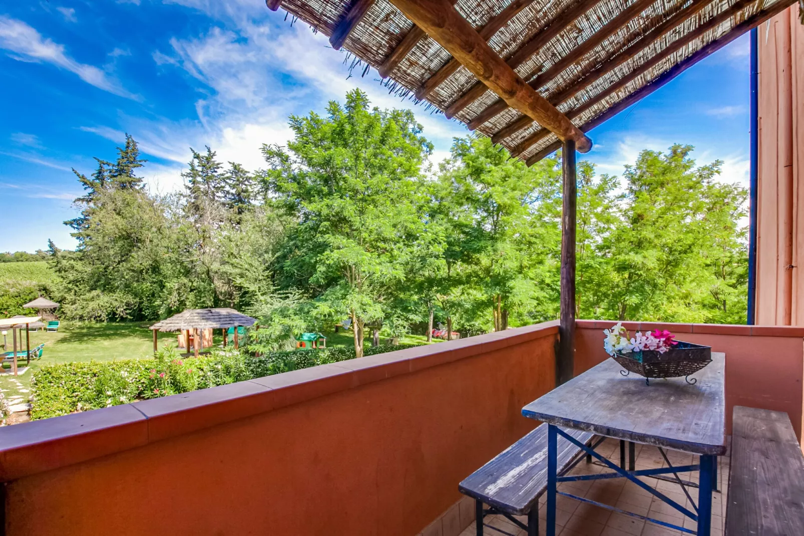 Poggiali Trilo-Terrace balcony