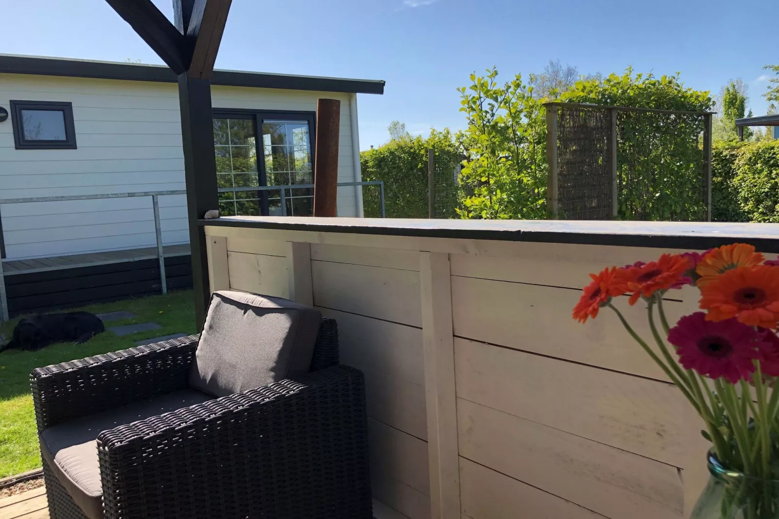 Recreatiepark Wiringherlant - Wiringher Chalet 94-Terrace balcony