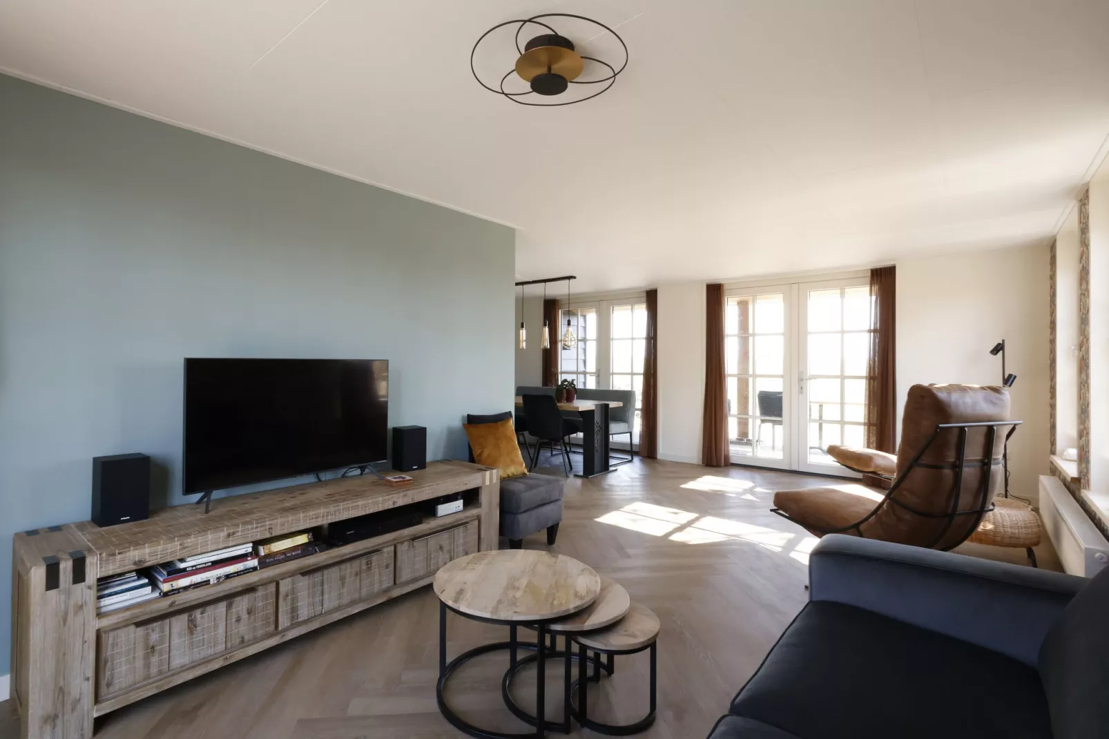 Recreatiepark Wiringherlant - Wiringher Villa 23-Wohnzimmer