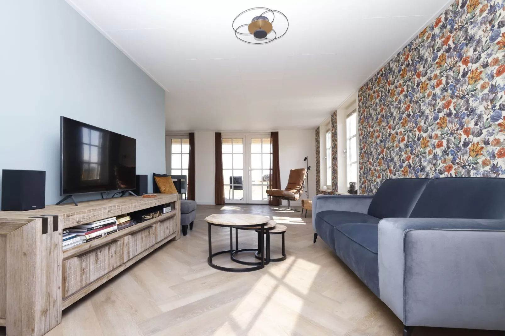 Recreatiepark Wiringherlant - Wiringher Villa 23-Wohnzimmer