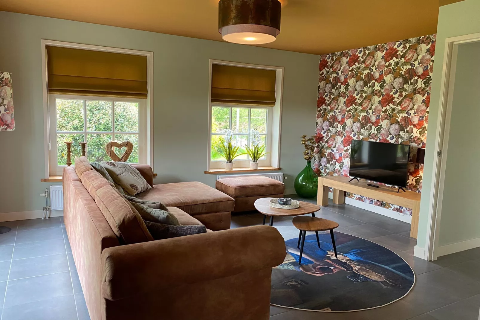 Recreatiepark Wiringherlant - Wiringher Villa 17-Wohnzimmer