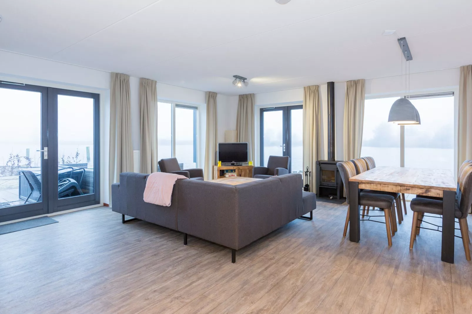 Waterpark Langelille 2-Wohnzimmer