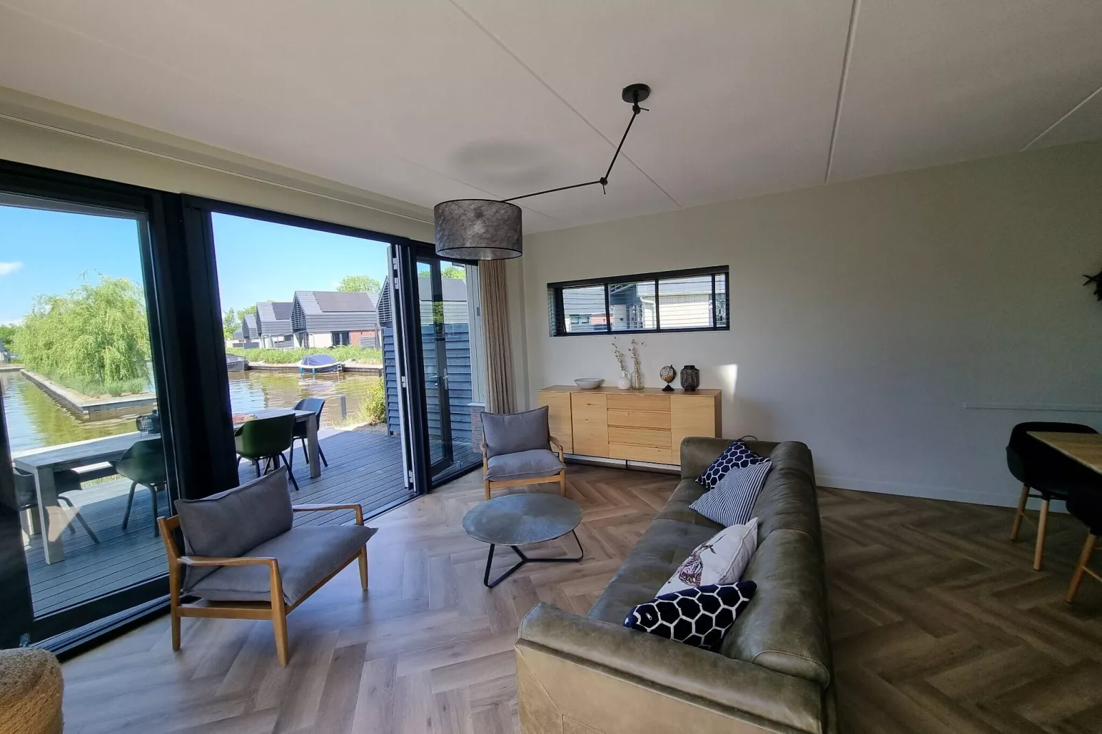 Watervilla Acht-Wohnzimmer