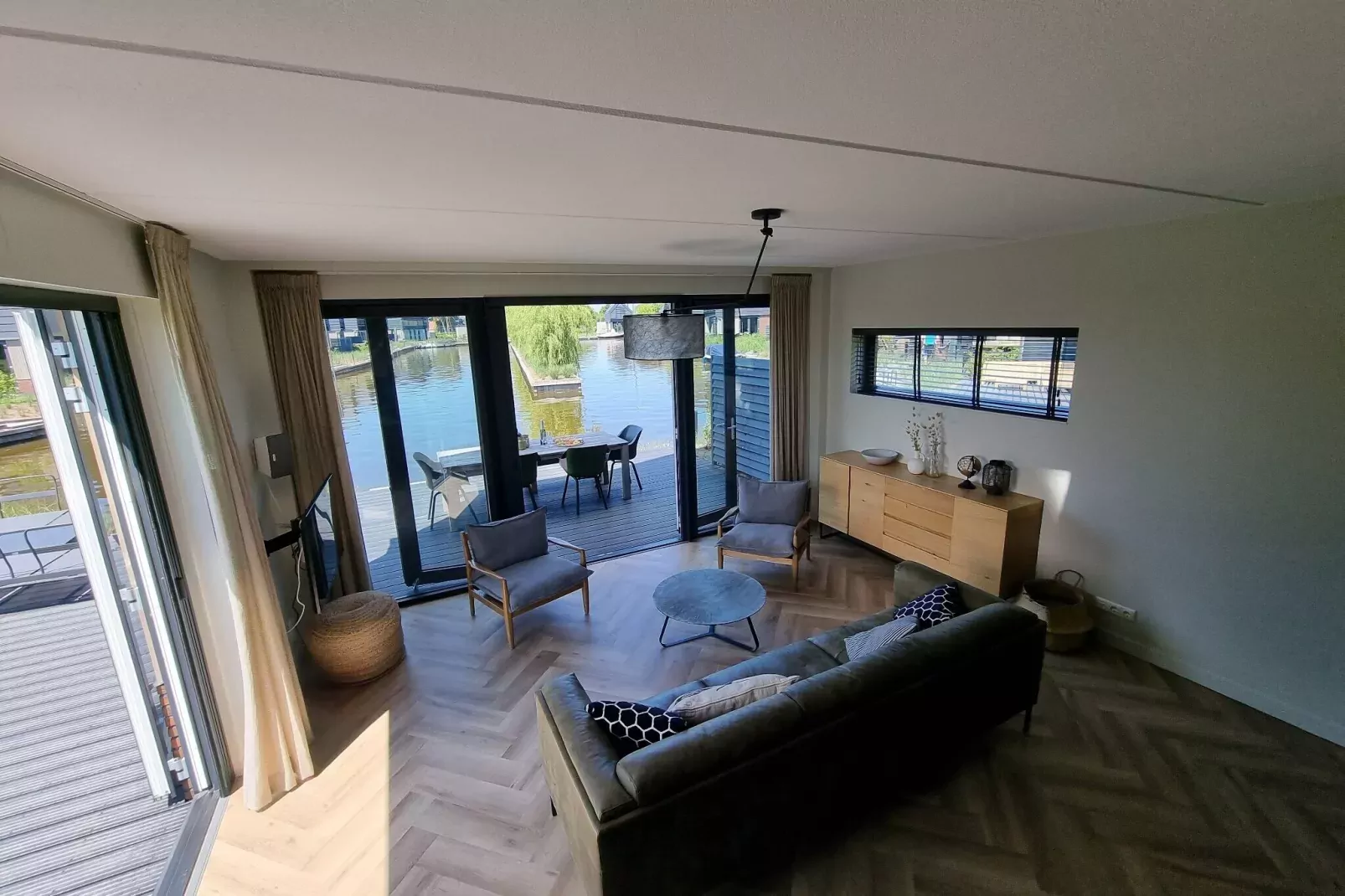 Watervilla Acht-Wohnzimmer