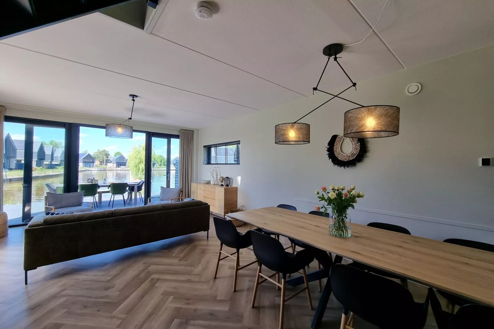 Watervilla Acht-Esszimmer