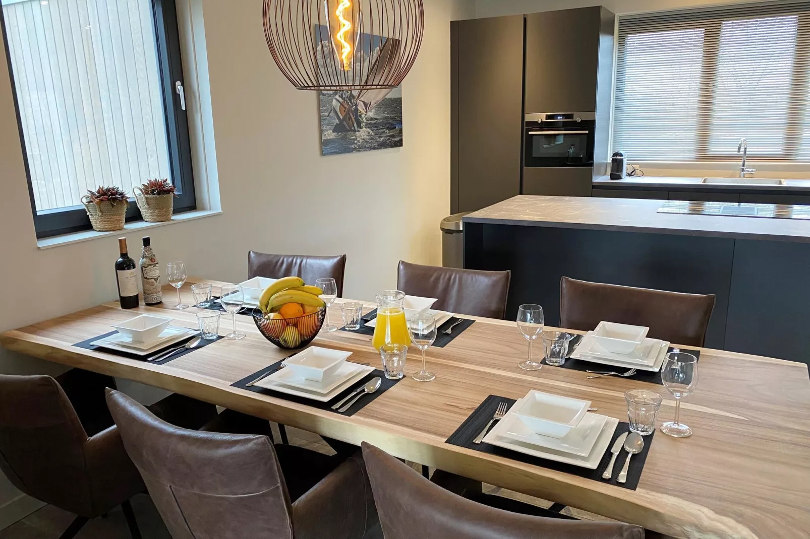 Watervilla Fjirtjin-Esszimmer
