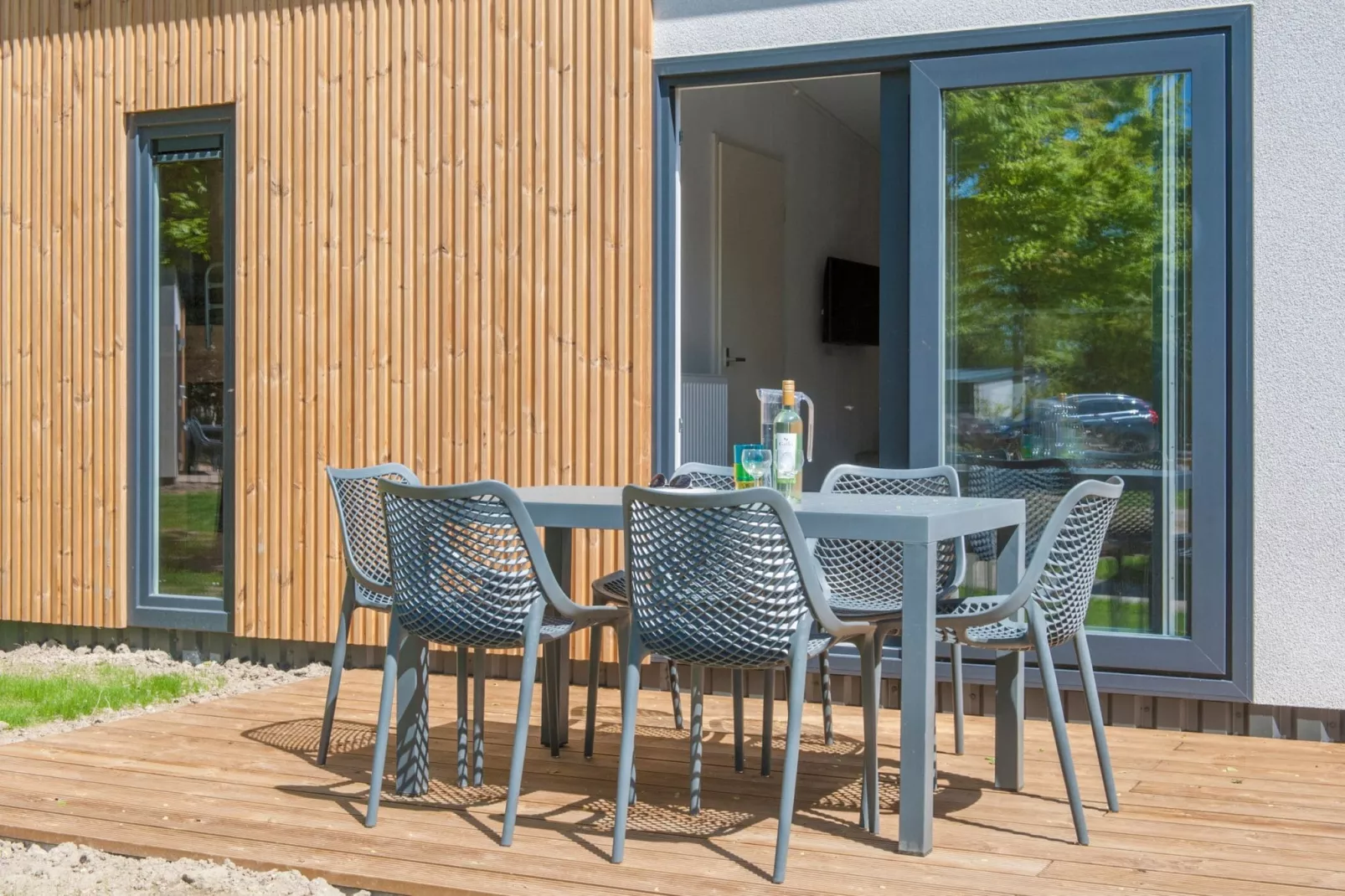 Vakantiepark Hunzedal 9-Balcon-terrasse