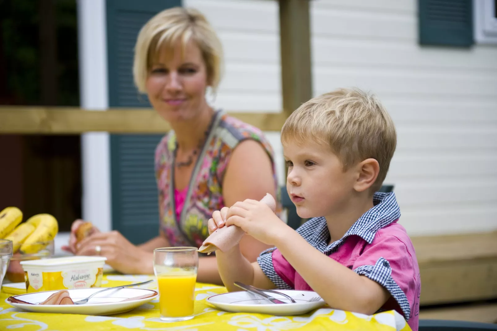 Vakantiepark Hunzedal 14-Garten Winter