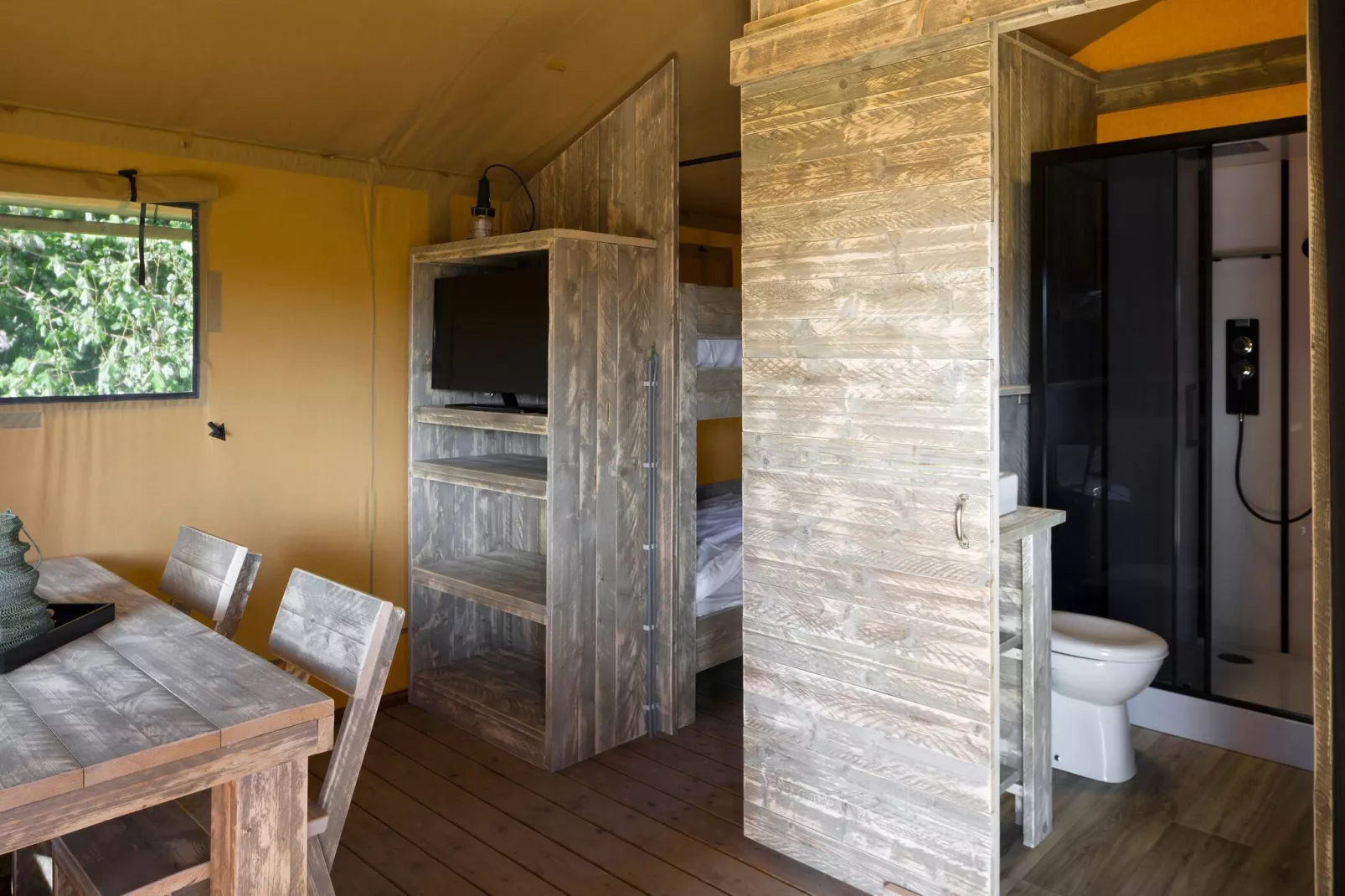 Vakantiepark Hunzedal 17-Wohnzimmer