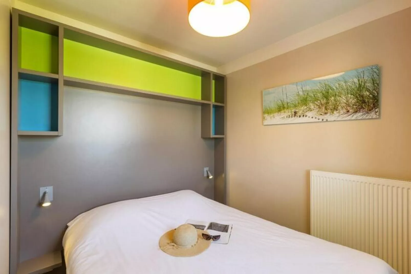 Residence Le Chant des Oiseaux Courseulles-sur-Mer - 24 Standard Apt 4 p - 1 bedroom-Bedroom