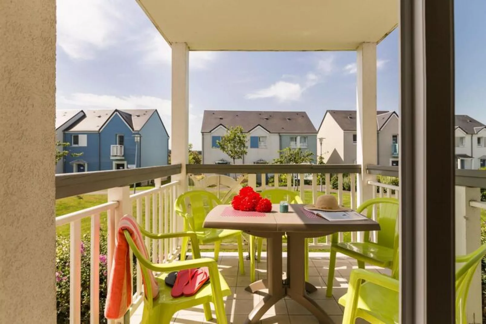 Residence Le Chant des Oiseaux Courseulles-sur-Mer - 24 Standard Apt 4 p - 1 bedroom-Terrace