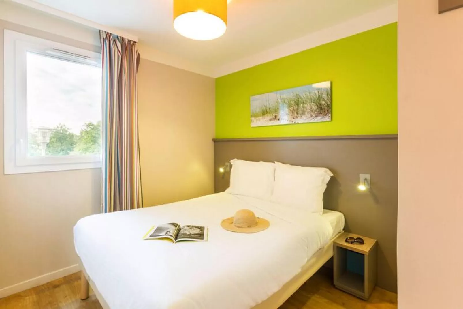 Residence Le Chant des Oiseaux Courseulles-sur-Mer - 24 Standard Apt 4 p - 1 bedroom-Bedroom