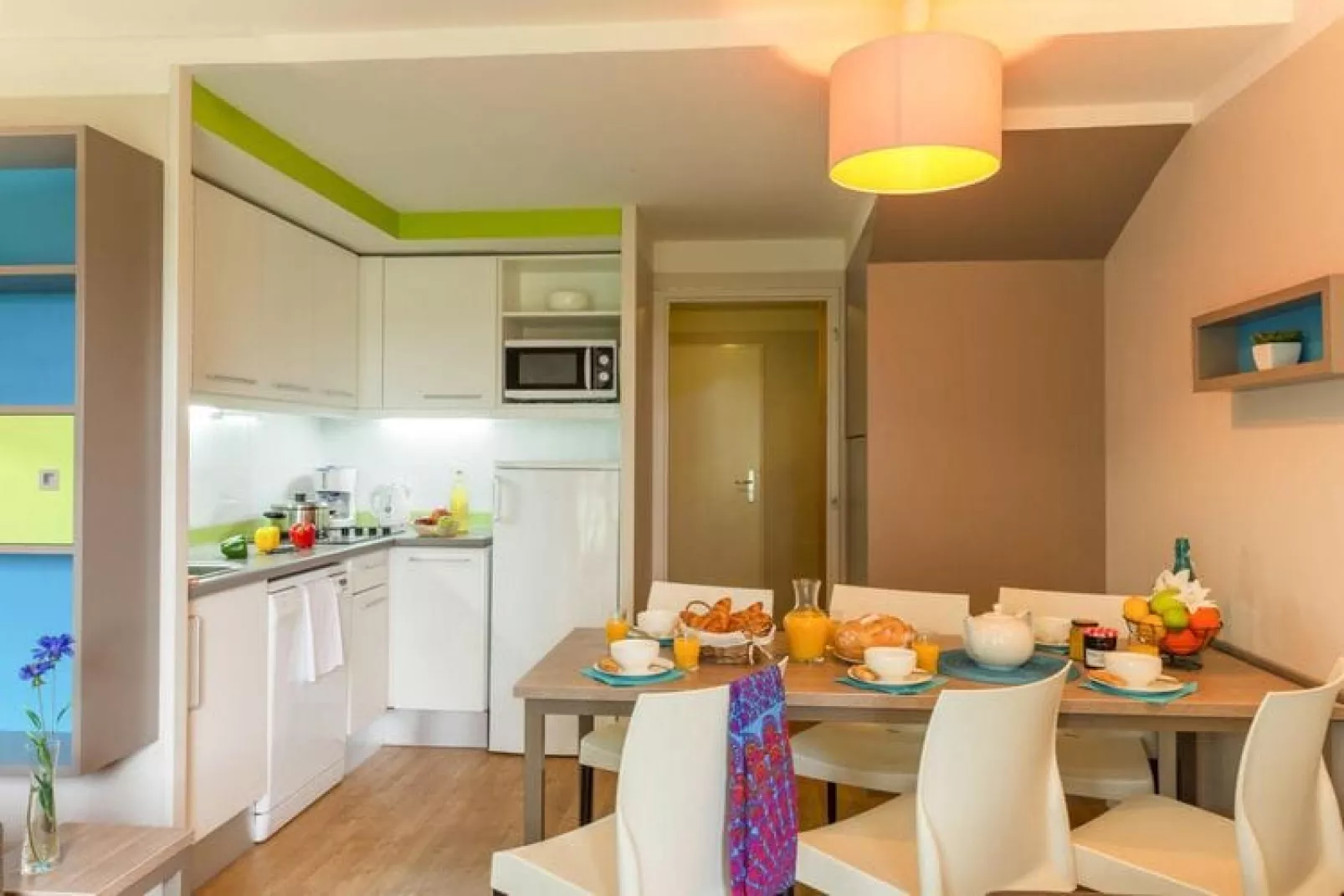 Residence Le Chant des Oiseaux Courseulles-sur-Mer - 24 Standard Apt 4 p - 1 bedroom-Kitchen