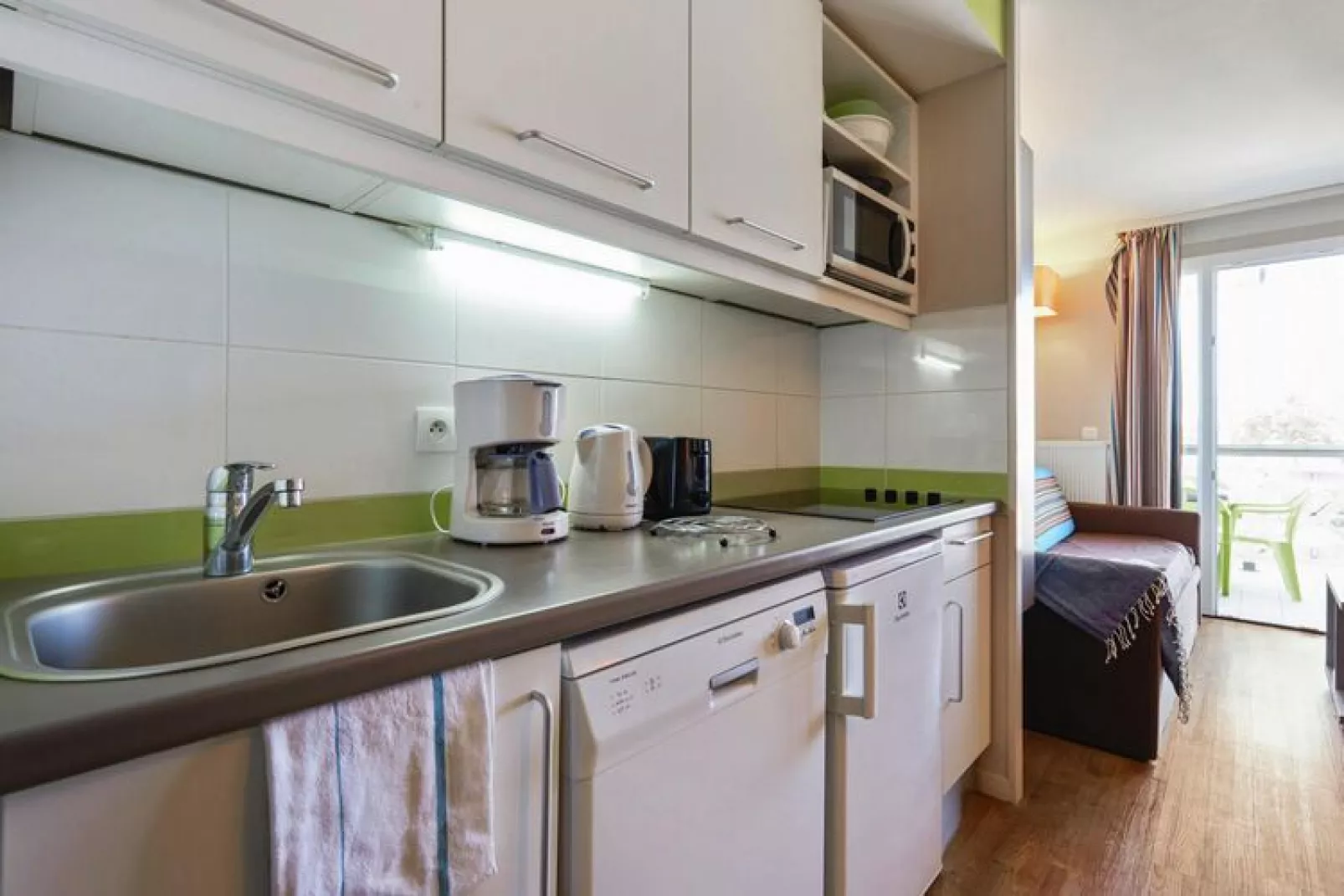 Residence Le Chant des Oiseaux Courseulles-sur-Mer - 24 Standard Apt 4 p - 1 bedroom-Kitchen