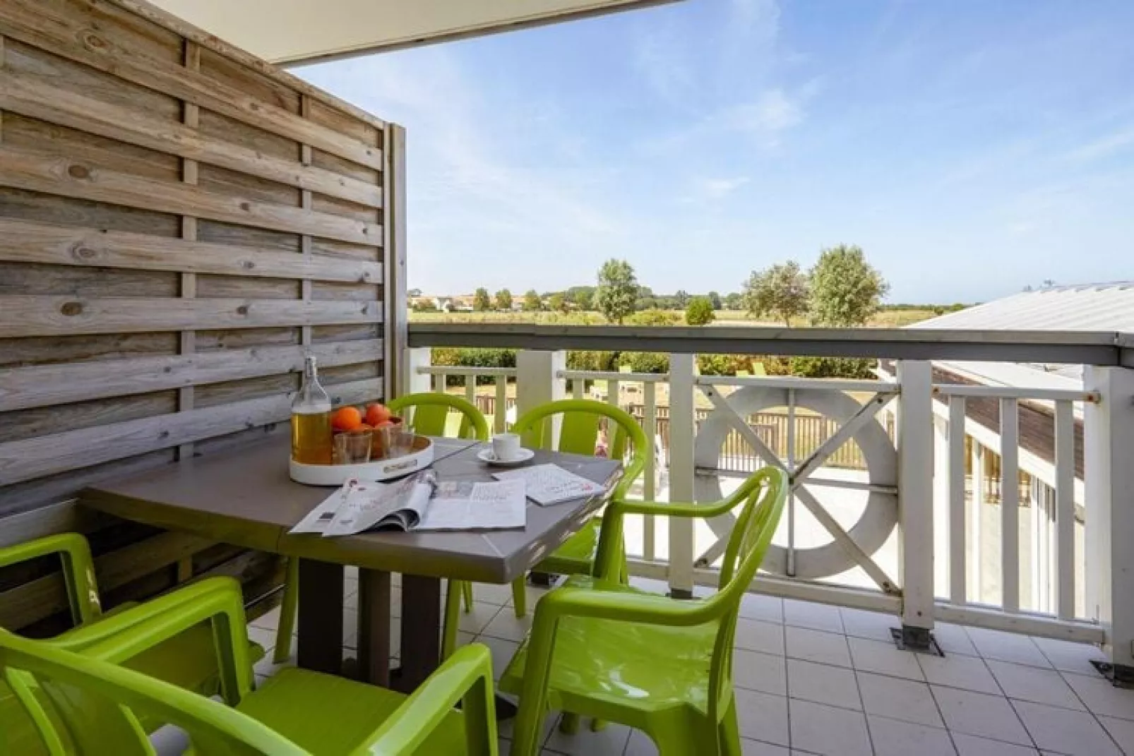 Residence Le Chant des Oiseaux Courseulles-sur-Mer - 24 Standard Apt 4 p - 1 bedroom-Terrace