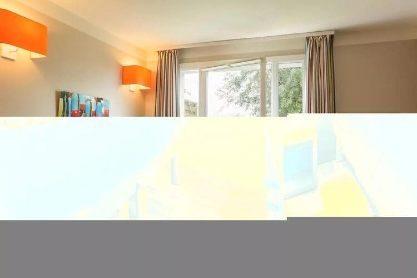 Residence Le Chant des Oiseaux Courseulles-sur-Mer - M6 Standard House 6 p - 2 bedrooms - terrasse-Chambre