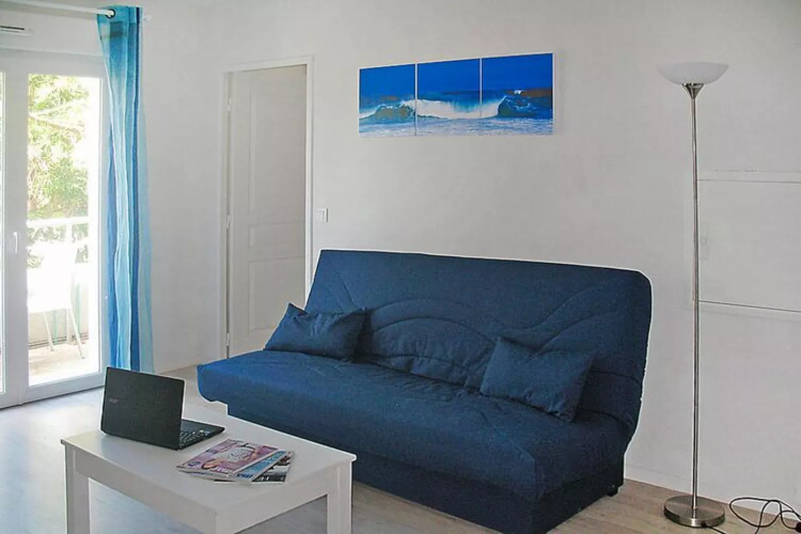 Residence Les Isles de Sola Grandcamp // T3 BALCON / 3 pcs 50 à 60 m2 T3 AVEC balcon ou terrasse-Living room