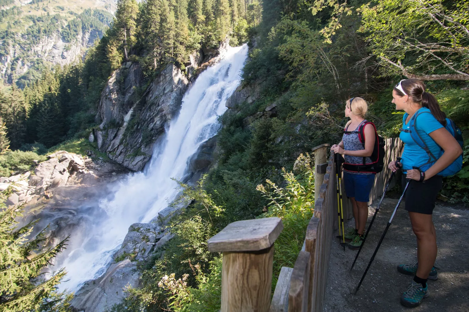 Edenlehen - Wasserfall-Areas summer 1km