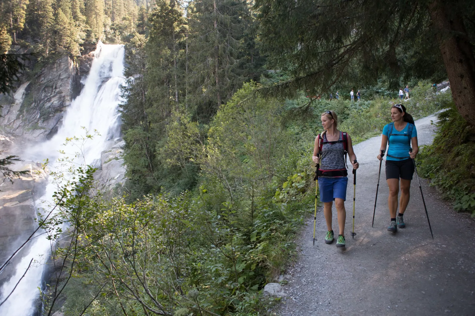 Edenlehen - Wasserfall-Areas summer 1km