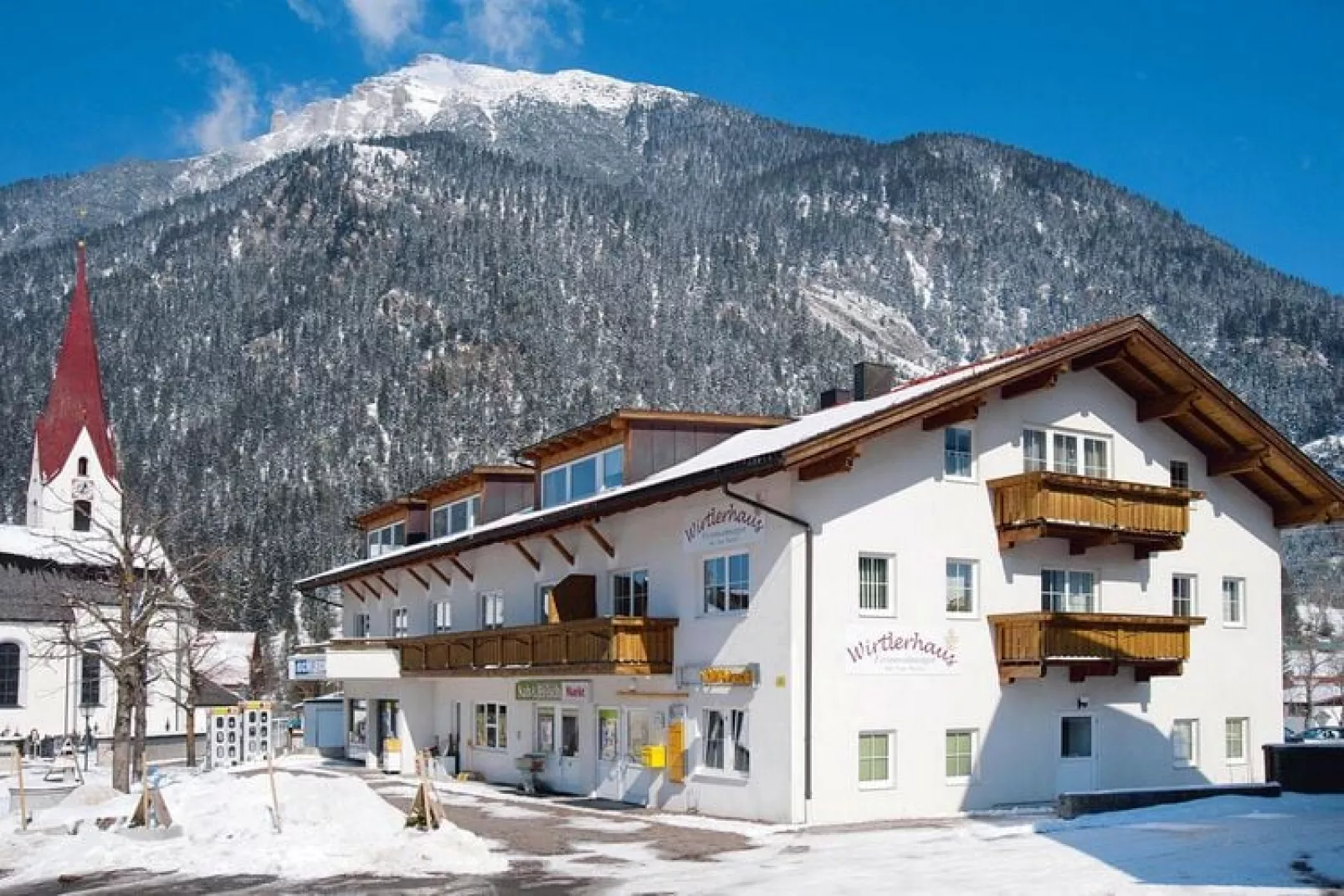 Wirtlerhaus Bichlbach - 6 Personen-Außenbereich Winter