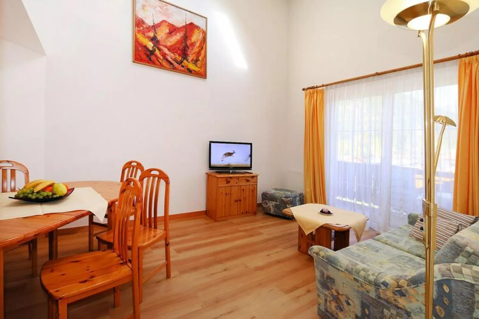 Wirtlerhaus Bichlbach - 6 Personen-Wohnzimmer