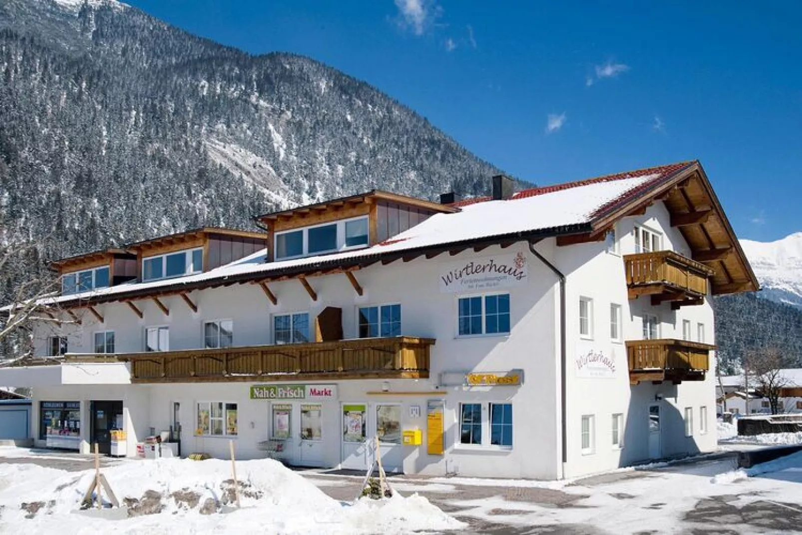 Wirtlerhaus Bichlbach - 6 Personen-Außenbereich Winter