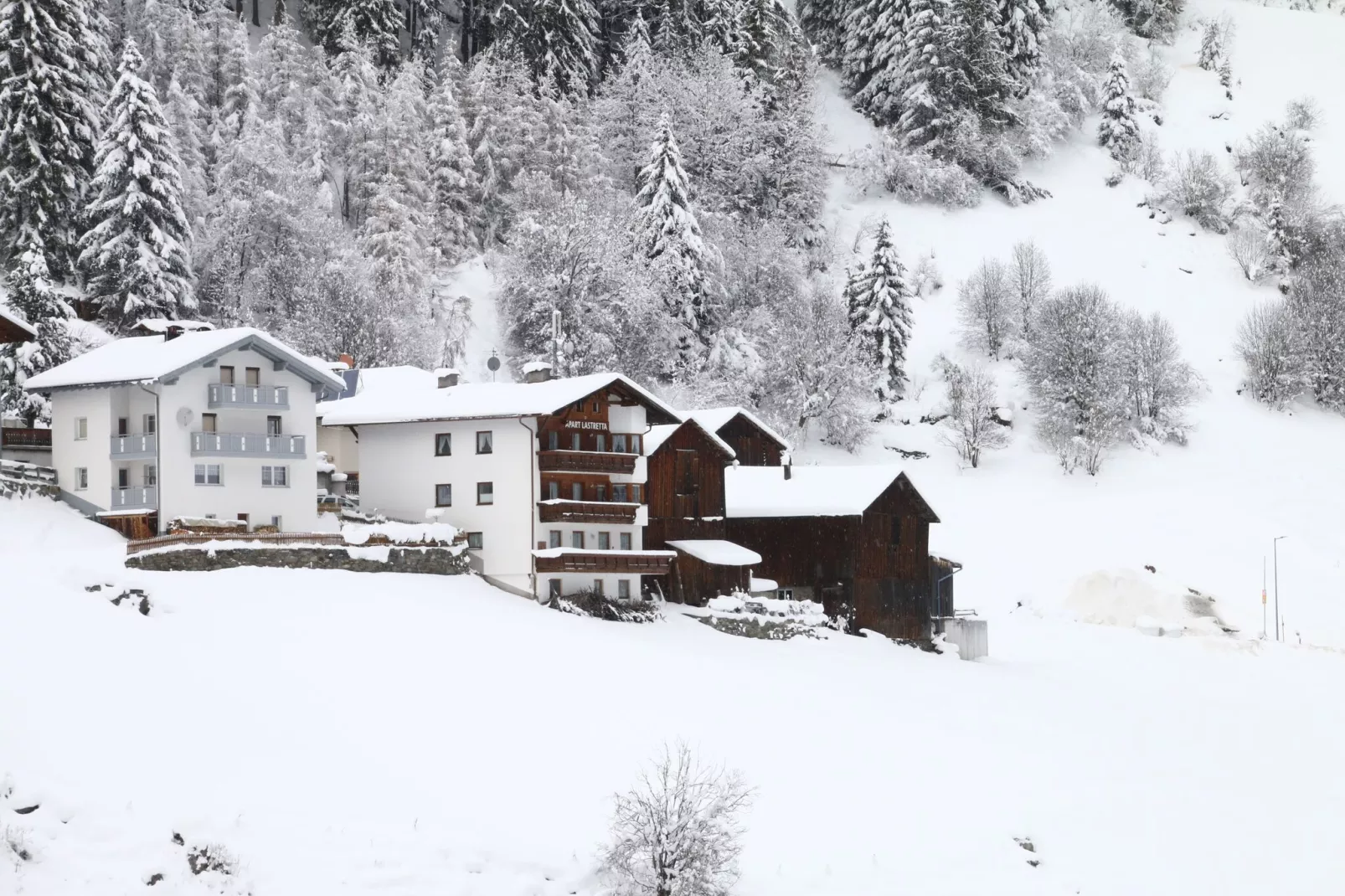 Apart Lastretta-Exterior winter
